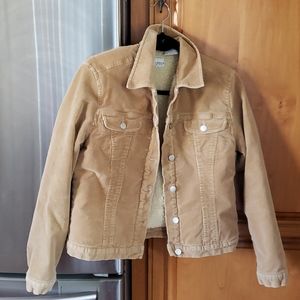 Sundance  Fleece lined corduroy jacket